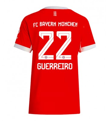 Bayern Munich Raphael Guerreiro #22 Hemmatröja Kvinnor 2025-26 Kortärmad Bayern Munich Raphael Guerreiro #22 Hemmatröja Kvinnor 2025-26 Kortärmad